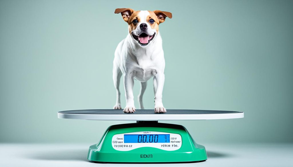 dog's weight